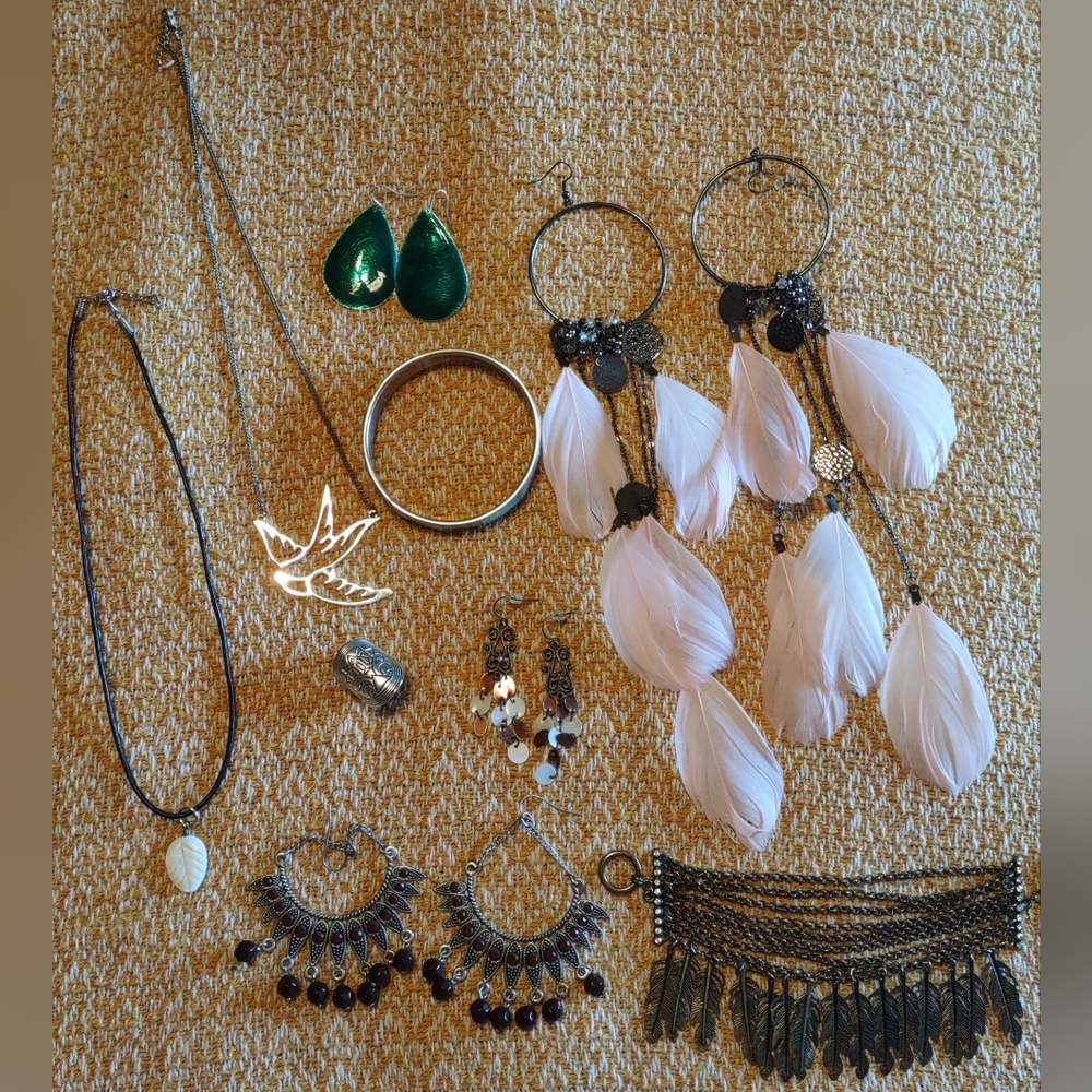 Lot of Boho Jewelry